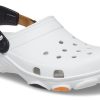 Sandale albe unisex Crocs Classic Clog Beach 206340-94S