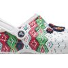 Sandale albe unisex Crocs Classic rezistente la uzură Cozy Sports 207687-94S