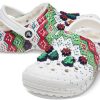 Sandale albe unisex Crocs Classic rezistente la uzură Cozy Sports 207687-94S