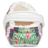 Sandale albe unisex Crocs Classic rezistente la uzură Cozy Sports 207687-94S