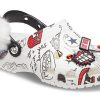 Sandale albe unisex Crocs Disney x Crocs Pattern 207401-100