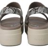 Sandale casual Crocs (WMNS) Brooklyn cu talpă groasă, gri 206453-93T
