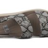 Sandale casual Crocs (WMNS) Brooklyn cu talpă groasă, gri 206453-93T