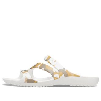 Sandale casual Crocs (WMNS) Kadee Camuflaj alb 206894-960