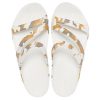 Sandale casual Crocs (WMNS) Kadee Camuflaj alb 206894-960 Sandale casual Crocs (WMNS) Kadee Camuflaj alb 206894-960