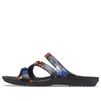 Sandale casual Crocs (WMNS) Kadee Tie Dye Negru 206894-001