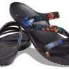 Sandale casual Crocs (WMNS) Kadee Tie Dye Negru 206894-001 Sandale casual Crocs (WMNS) Kadee Tie Dye Negru 206894-001