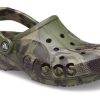 Sandale Crocs Baya Marble Fashion Outdoor Unisex Verde Militar 206935-3TC Sandale Crocs Baya Marble Fashion Outdoor Unisex Verde Militar 206935-3TC