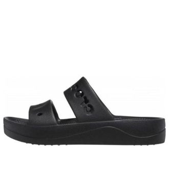 Sandale Crocs Baya Platformă „Negru” 208188-001