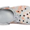 Sandale Crocs Bayaband Beach gri deschis Flowers 206232-0GN