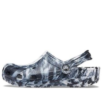 Sandale Crocs Beach Marble Unisex Black White „Black White” 206867-103