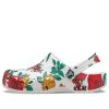 Sandale Crocs Beach White Flowers „Alb Roșu Verde” 206230-10D