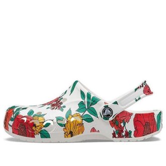 Sandale Crocs Beach White Flowers „Alb Roșu Verde” 206230-10D