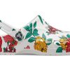 Sandale Crocs Beach White Flowers „Alb Roșu Verde” 206230-10D