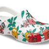 Sandale Crocs Beach White Flowers „Alb Roșu Verde” 206230-10D