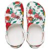 Sandale Crocs Beach White Flowers „Alb Roșu Verde” 206230-10D