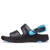 Sandale Crocs Classic All-Terrain „Black Light Blue” 207711-0ZQ