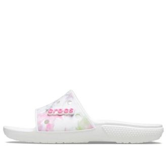 Sandale Crocs Classic Bleach Dye „White Pink” 207411-94S