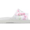 Sandale Crocs Classic Bleach Dye „White Pink” 207411-94S