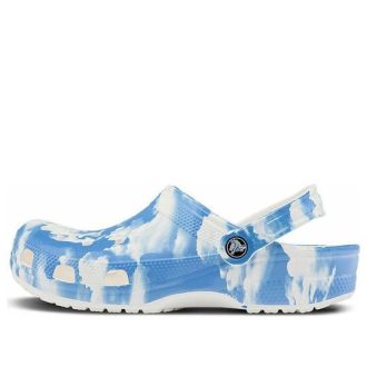 Sandale Crocs Classic Blue White Unisex „Alb albastru” 206868-100