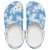 Sandale Crocs Classic Blue White Unisex „Alb albastru” 206868-100
