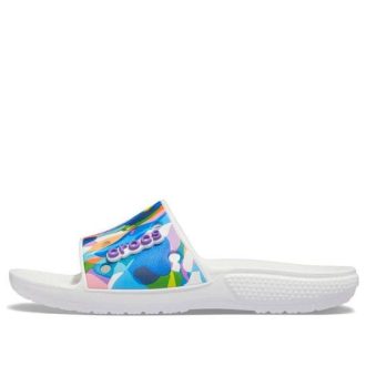 Sandale Crocs Classic Bubble Block „White Multi” 207408-94S