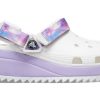 Sandale Crocs Classic Casual Unisex Alb Violet „White Purple” 207772-577