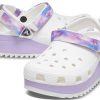 Sandale Crocs Classic Casual Unisex Alb Violet „White Purple” 207772-577