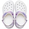 Sandale Crocs Classic Casual Unisex Alb Violet „White Purple” 207772-577
