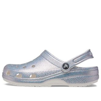 Sandale Crocs Classic Casual Unisex Metallic Silver Pink 207551-90H