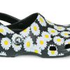Sandale Crocs Classic clo daisy Full Print Unisex Negru 206375-0ZI
