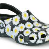 Sandale Crocs Classic clo daisy Full Print Unisex Negru 206375-0ZI