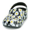 Sandale Crocs Classic clo daisy Full Print Unisex Negru 206375-0ZI