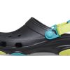 Sandale Crocs Classic Clog Beach unisex negre 206340-0C4