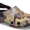 Sandale Crocs Classic Clog Desert Camouflage Beach Unisex Negru Maro 207305-088