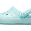 Sandale Crocs Classic Clog translucide Beach ice blue 205894-4S3