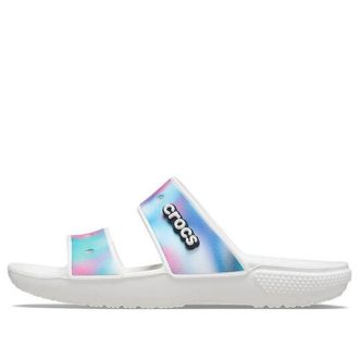 Sandale Crocs Classic Colorate Unisex Multicolore Albe 207771-94S