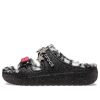Sandale Crocs Classic Cozzzy Disco Glitter „Negru” 208074-0C4