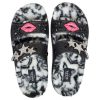 Sandale Crocs Classic Cozzzy Disco Glitter „Negru” 208074-0C4