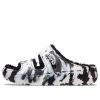 Sandale Crocs Classic Cozzzy Marbled „Black White” 207907