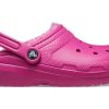 Sandale Crocs Classic Lined Clog Sports Unisex Purple Red 203591-6SV Sandale Crocs Classic Lined Clog Sports Unisex Purple Red 203591-6SV