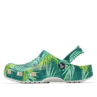 Sandale Crocs Classic Tropical Clog Classic Camouflage Verzi 207179-94S