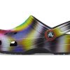 Sandale Crocs colorate Crocs Beach unisex multicolore negre 207556-0C4