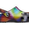 Sandale Crocs colorate Crocs Beach unisex multicolore negre 207556-0C4
