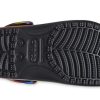 Sandale Crocs colorate Crocs Beach unisex multicolore negre 207556-0C4