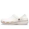 Sandale Crocs, Cozy Sports, rezistente la uzură, unisex, alb, maro, „White Brown” 205883-0FW Sandale Crocs, Cozy Sports, rezistente la uzură, unisex, alb, maro, „White Brown” 205883-0FW