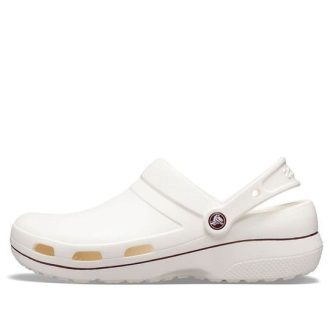 Sandale Crocs, Cozy Sports, rezistente la uzură, unisex, alb, maro, „White Brown” 205883-0FW