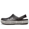 Sandale Crocs Crocband Logo Mania Beach Black 205914-066