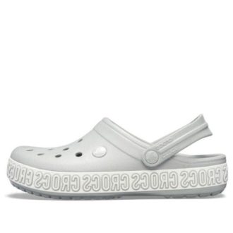 Sandale Crocs Crocband Logo Mania Beach Gri 205914-00J