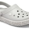 Sandale Crocs Crocband Logo Mania Beach Gri 205914-00J